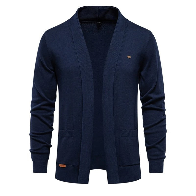 Thomas Men's Relaxed Open Knit Cardigan