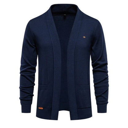Thomas Men's Relaxed Open Knit Cardigan