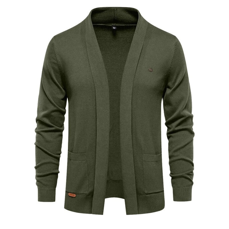 Thomas Men's Relaxed Open Knit Cardigan