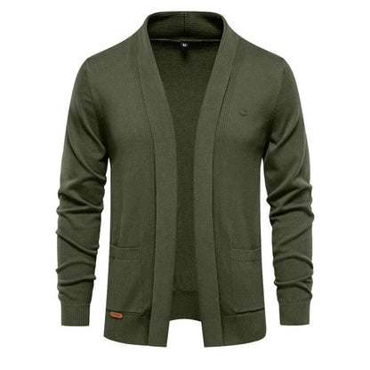 Thomas Men's Relaxed Open Knit Cardigan
