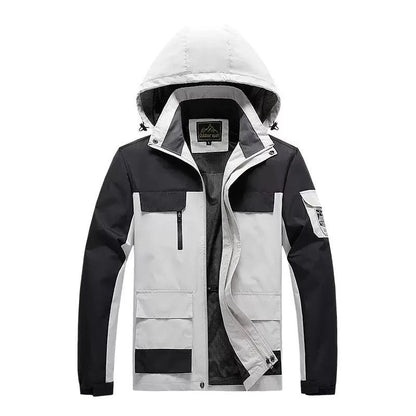 Victor Men's Waterproof Hooded Outdoor Jacket