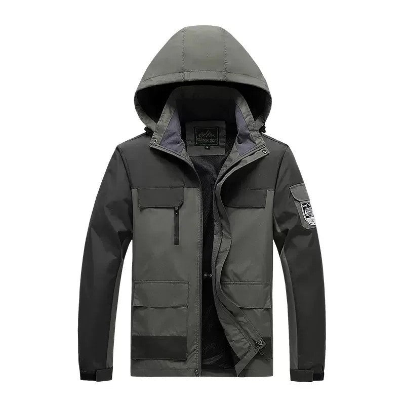 Victor Men's Waterproof Hooded Outdoor Jacket