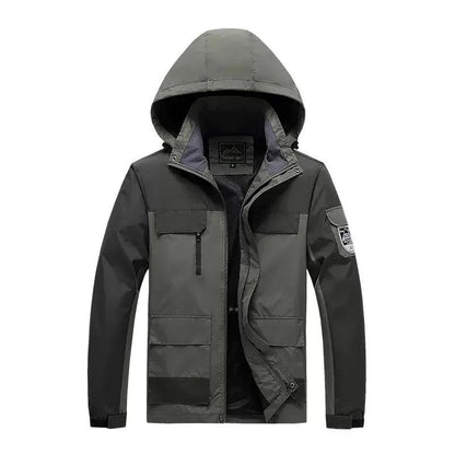 Victor Men's Waterproof Hooded Outdoor Jacket