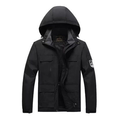 Victor Men's Waterproof Hooded Outdoor Jacket