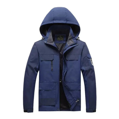 Victor Men's Waterproof Hooded Outdoor Jacket