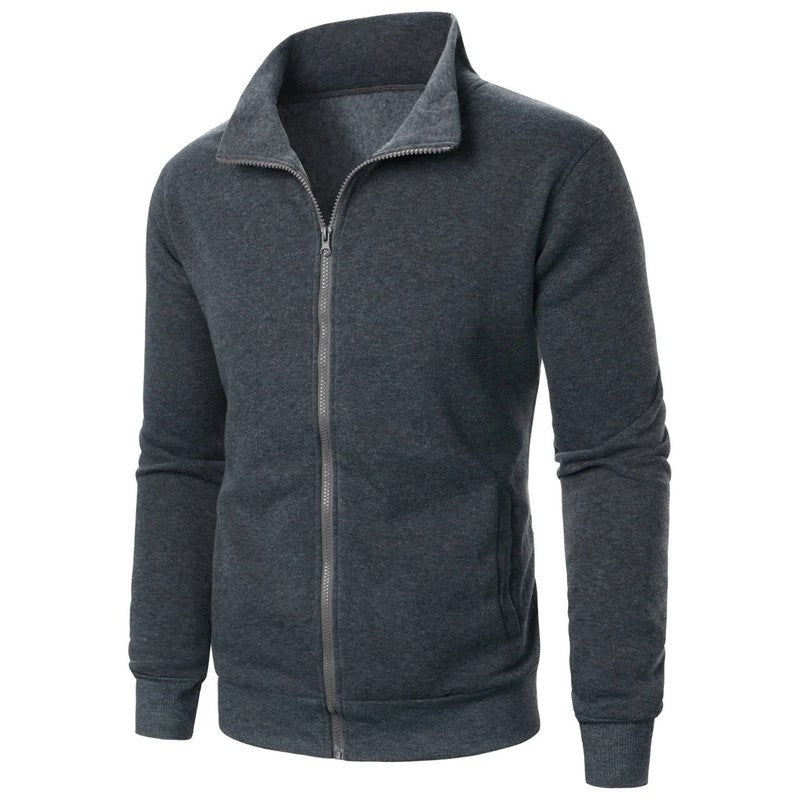 Walter Men's Fleece Zip-Up Track Jacket